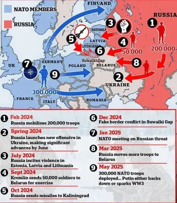 Possible Targets of the Russian Attack europe.webp