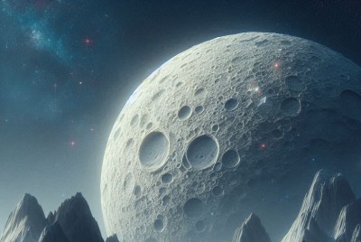 mostre de rocă de pe partea îndepărtată a Lunii.jpg