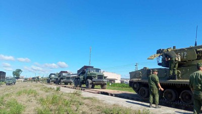 Forțele armate din Belarus își desfășoară unitățile în apropierea graniței cu Ucraina2.jpg