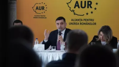 Conducerea AUR a anunțat că-l susține pe Călin Georgescu.webp