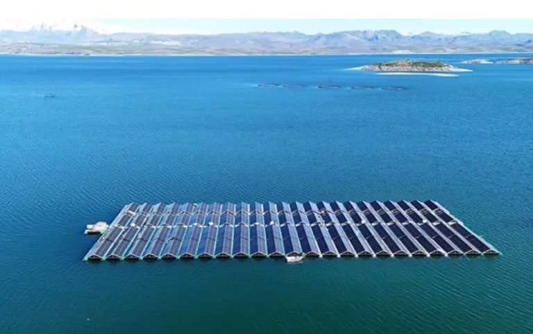Turkey’s first floating solar power