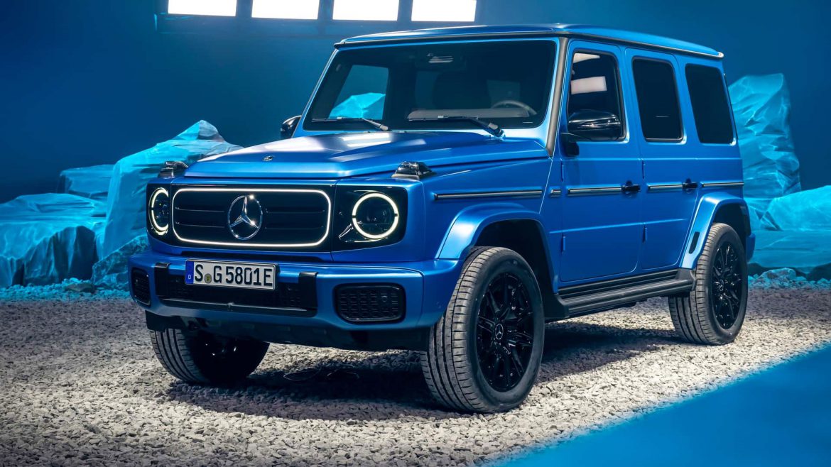 Mercedes-Benz G580 cu EQ Technology: Versiunea complet electrică G-Class G580